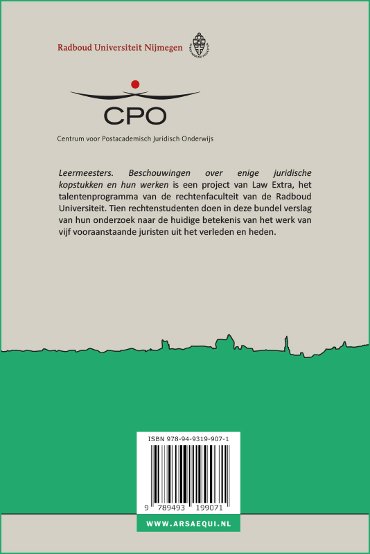 Law Extra - Leermeesters / Law extra achterkant