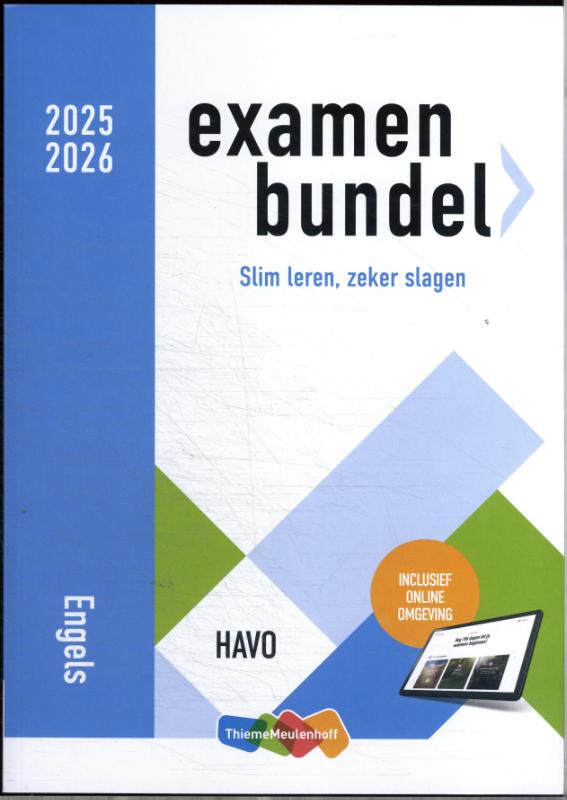 Examenbundel Engels / havo 2025/2026
