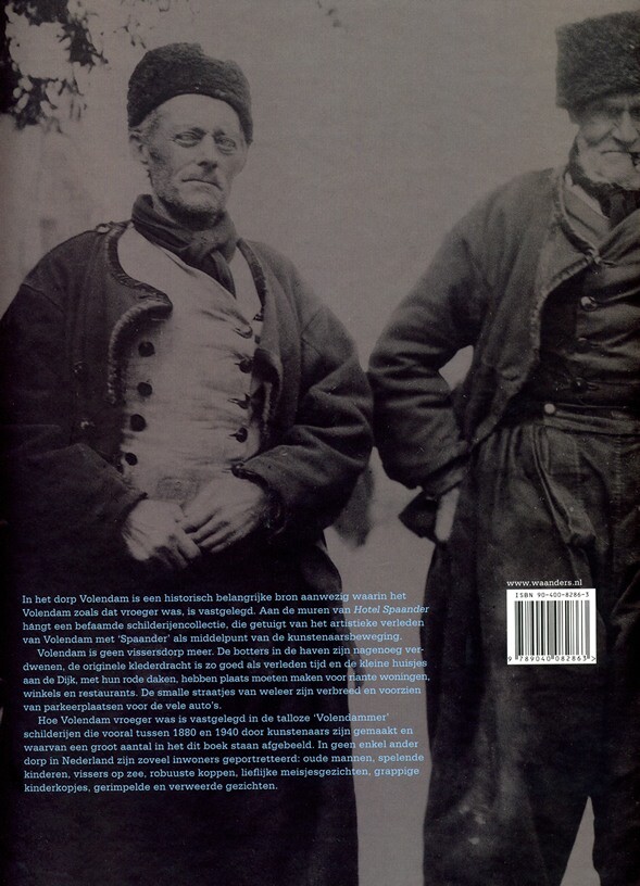 Volendam schildersdorp 1880-1940 achterkant