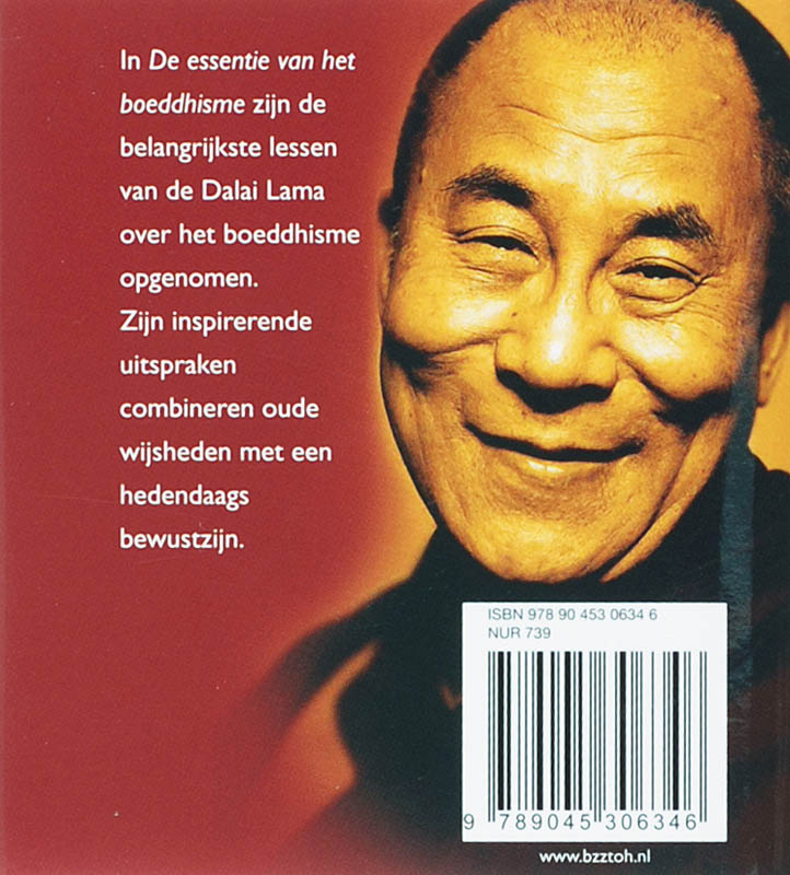 De essentie van het boeddhisme De essentie van het boeddhisme achterkant
