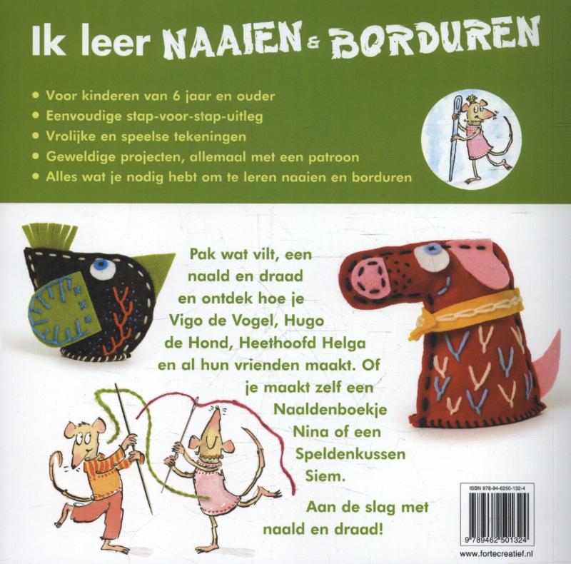 Ik leer naaien & borduren Ik leer naaien & borduren achterkant