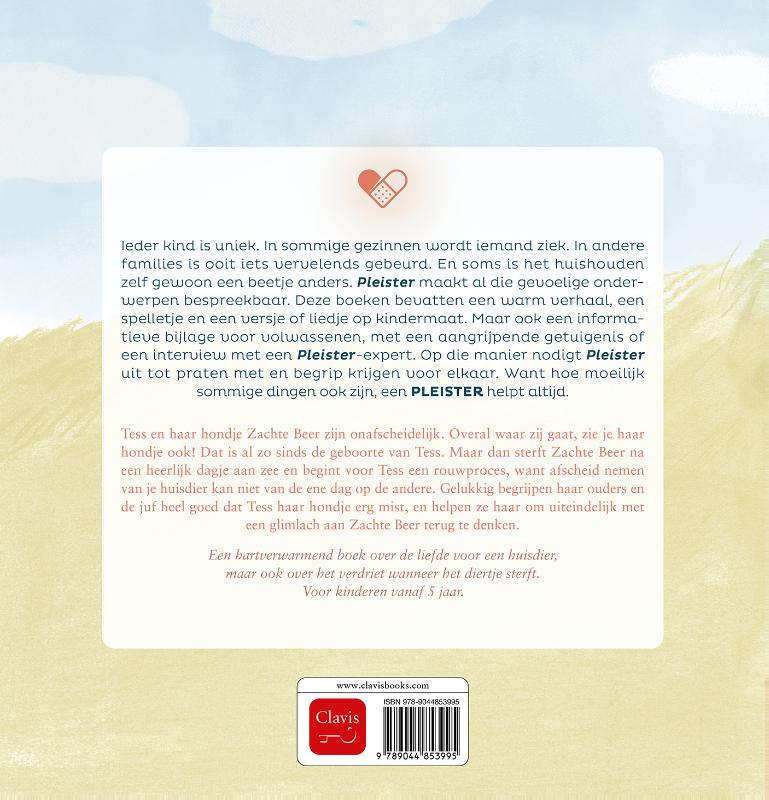 Zachte Beer (Rouwen om een huisdier) / Pleister achterkant