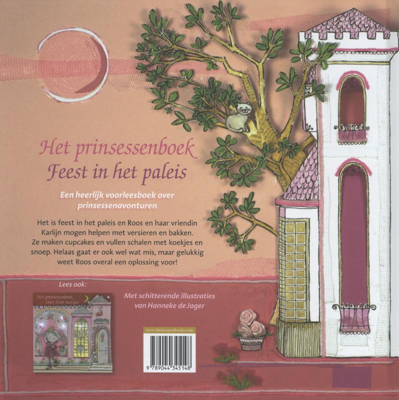 Het prinsessenboek - Feest in het paleis achterkant