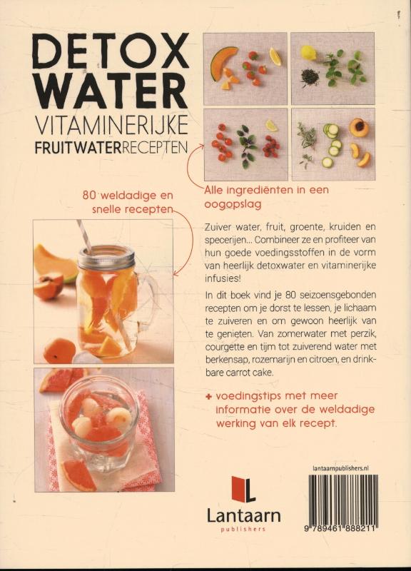 Detoxwater achterkant