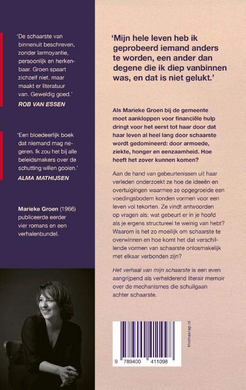 Het verhaal van mijn schaarste achterkant