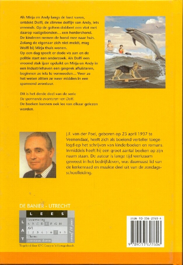 Dolfi en Wolfi op speurtocht / De spannende avonturen met Dolfi / 3 achterkant