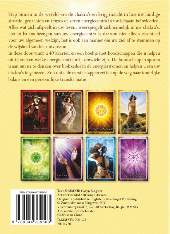 Chakra-wijsheid - Boek en orakelkaarten achterkant
