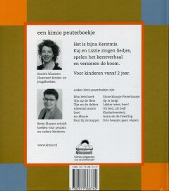 Het is Kerstmis / Kimio peuterboekje achterkant