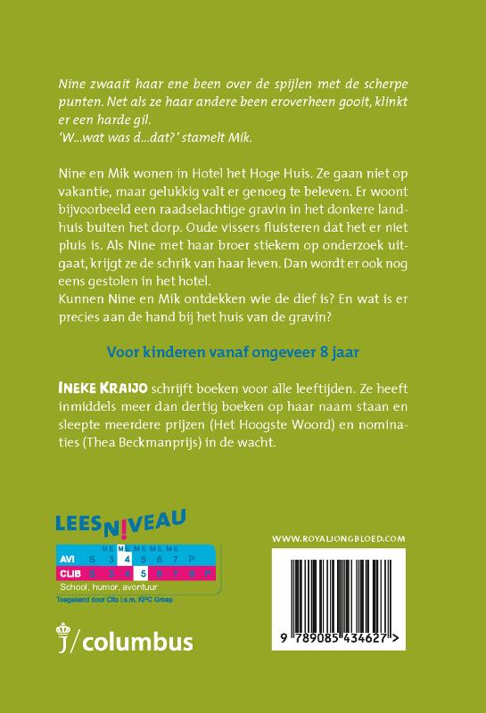 Het raadsel van de gravin / Het Hoge Huis / 1 achterkant