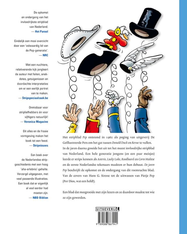 De jaren Pep / De jaren Pep / 1 achterkant