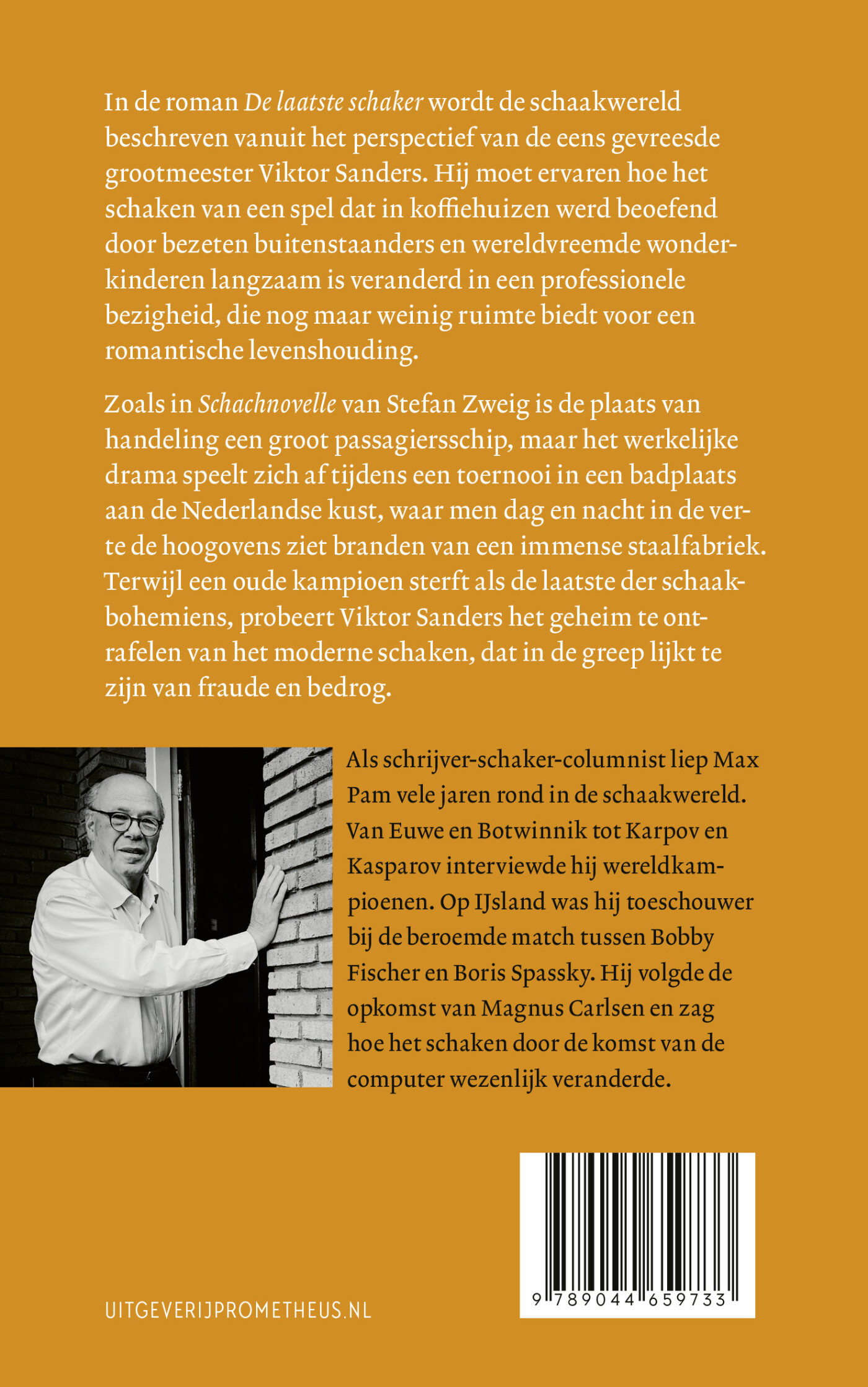 De laatste schaker achterkant
