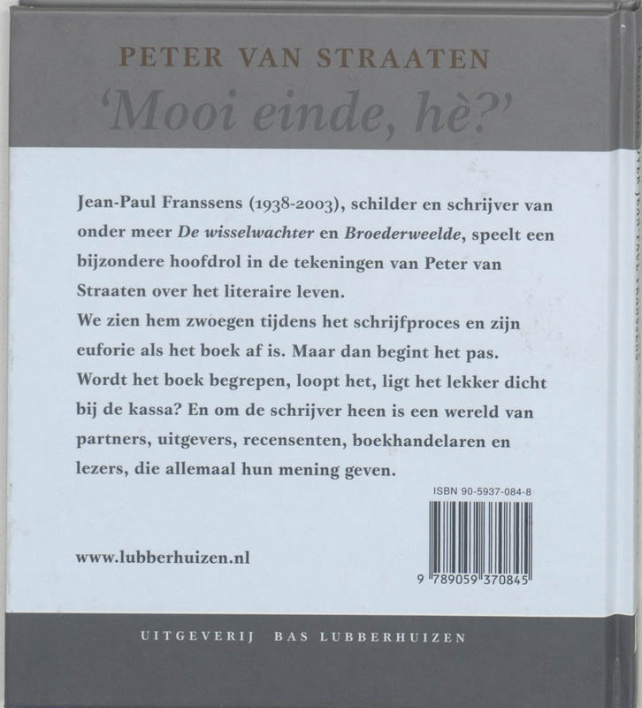 Mooi einde, hè ? Mooi einde, hè ? achterkant