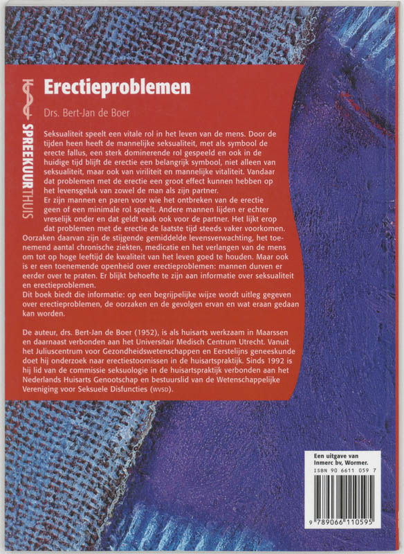 Erectieproblemen / Spreekuur thuis achterkant