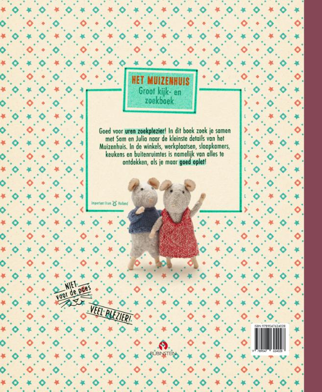 Groot Kijk-en zoekboek / Sam & Julia / Het Muizenhuis achterkant