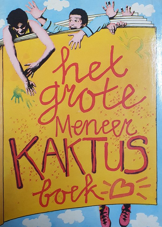 Grote meneer kaktusboek