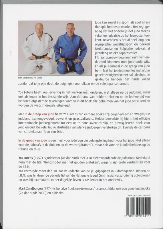 In De Greep Van Judo achterkant