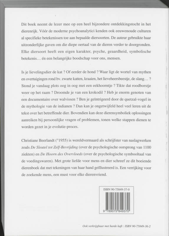 Als de dieren spreken konden... achterkant