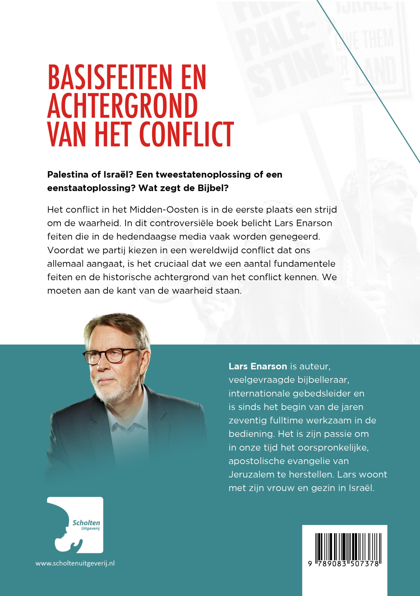 De waarheid over Palestina achterkant