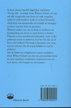 WIE DAN LEEFT achterkant