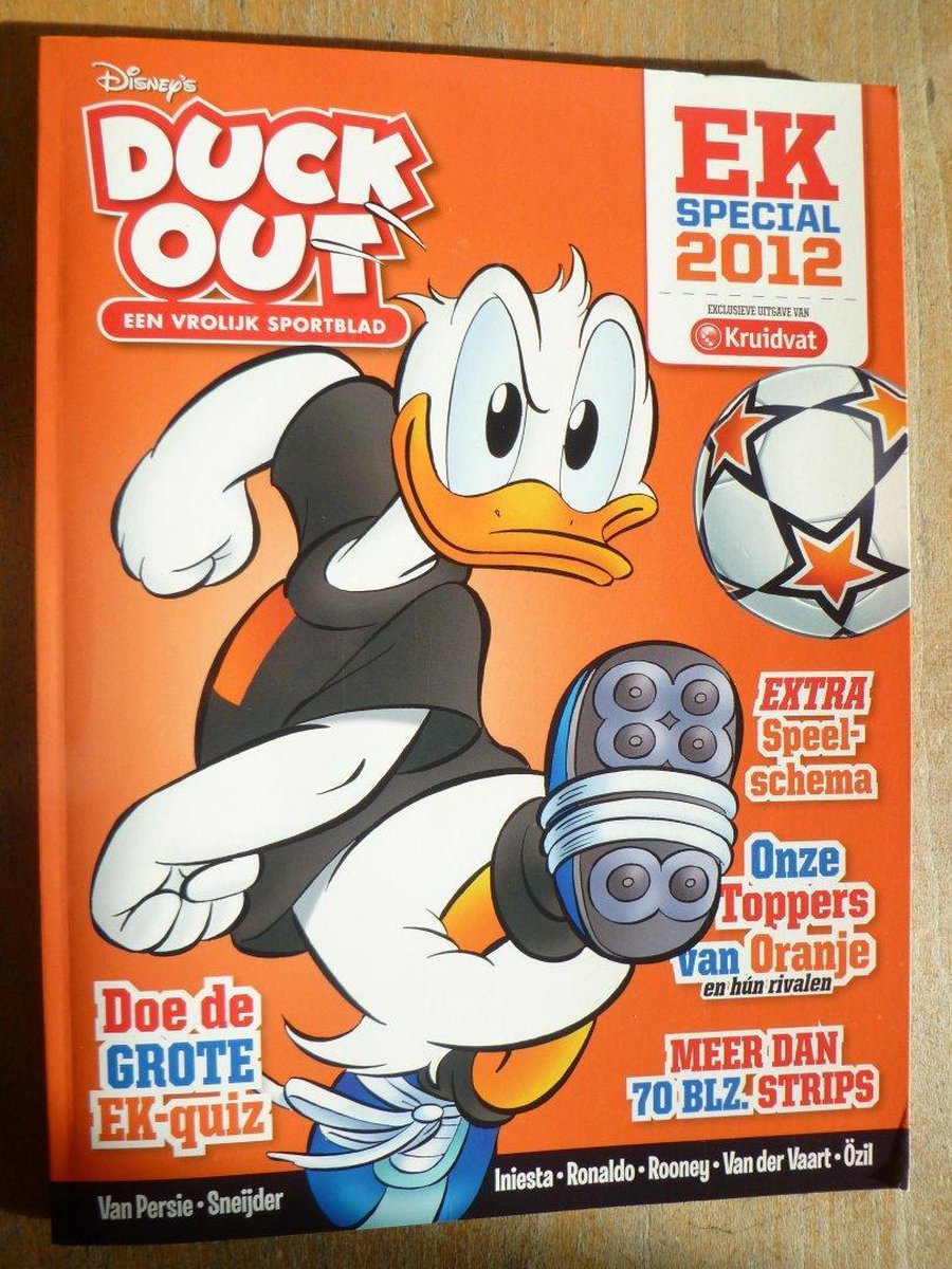 Duck Out EK Voetbalboek