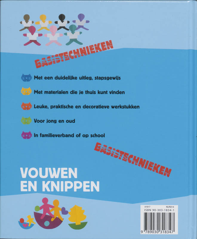 Vouwen en knippen / Basistechnieken achterkant
