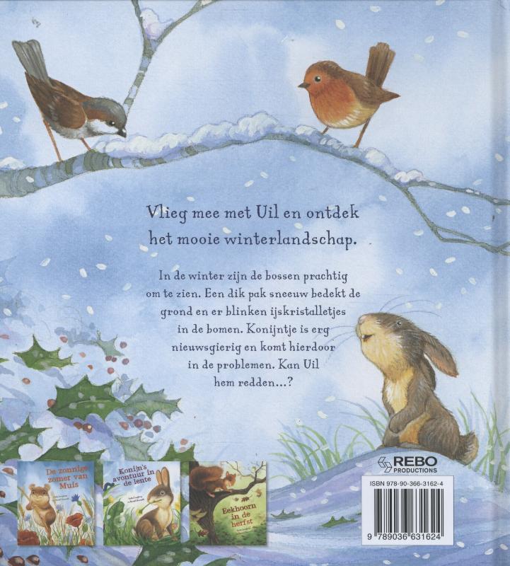 De winter van Uil De winter van Uil achterkant