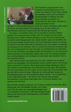 Irak in lichterlaaie achterkant