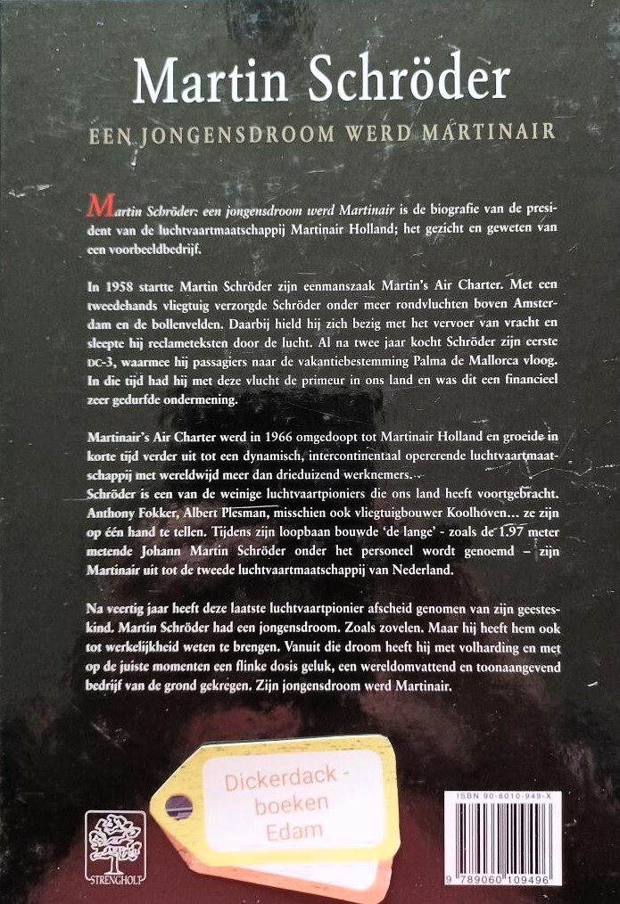 JONGENSDROOM WERD MARTINAIR (GEB) achterkant