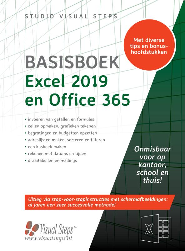 Studio Visual Steps Basisboek Excel 2019, 2016 En Office 365