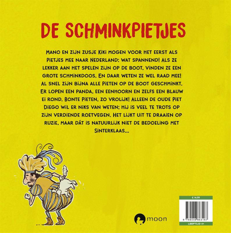 De schminkpietjes achterkant