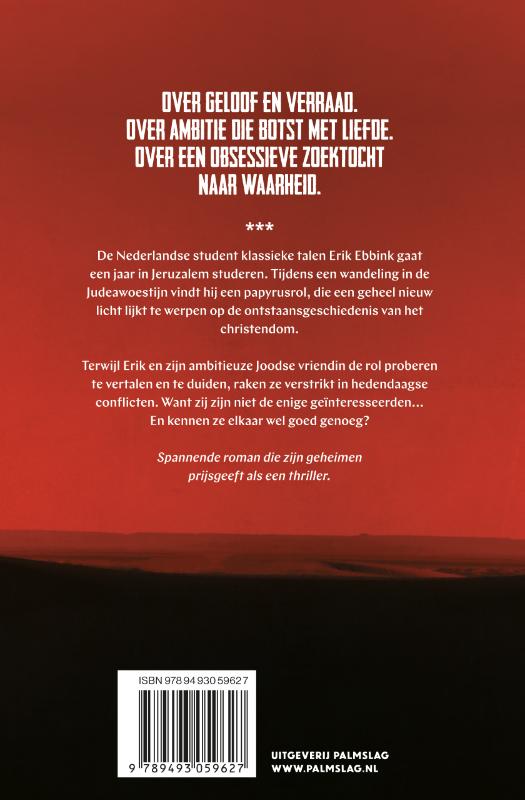 Het verzwegen verbond achterkant