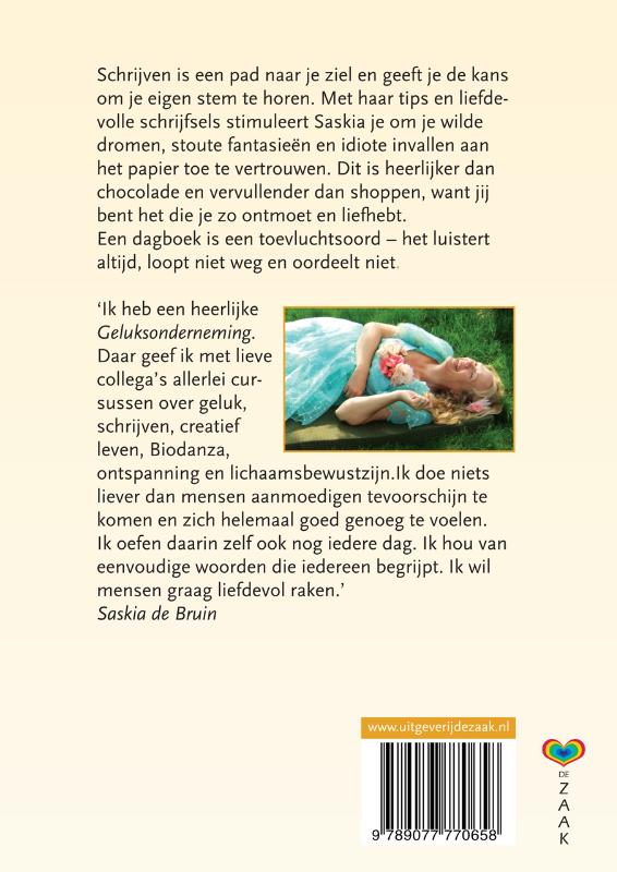 Schrijvend tot jezelf komen achterkant