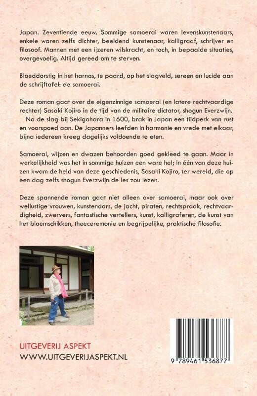 De eigenzinnige samoerai achterkant