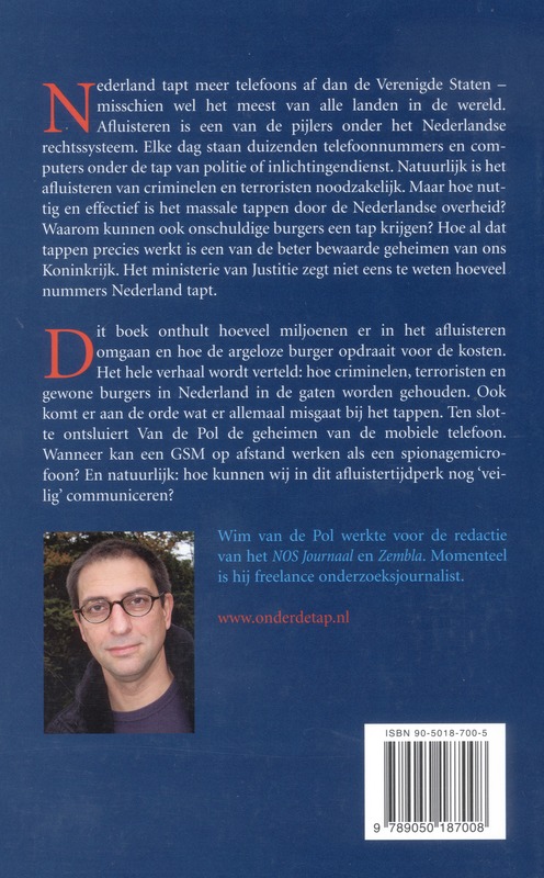 Onder de tap achterkant