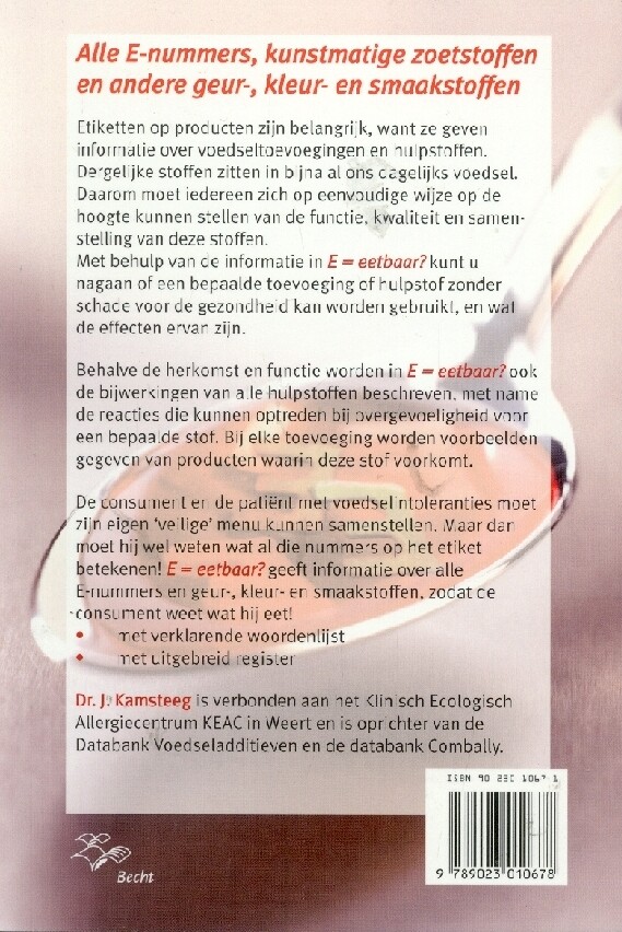 E= eetbaar ? E= eetbaar ? achterkant