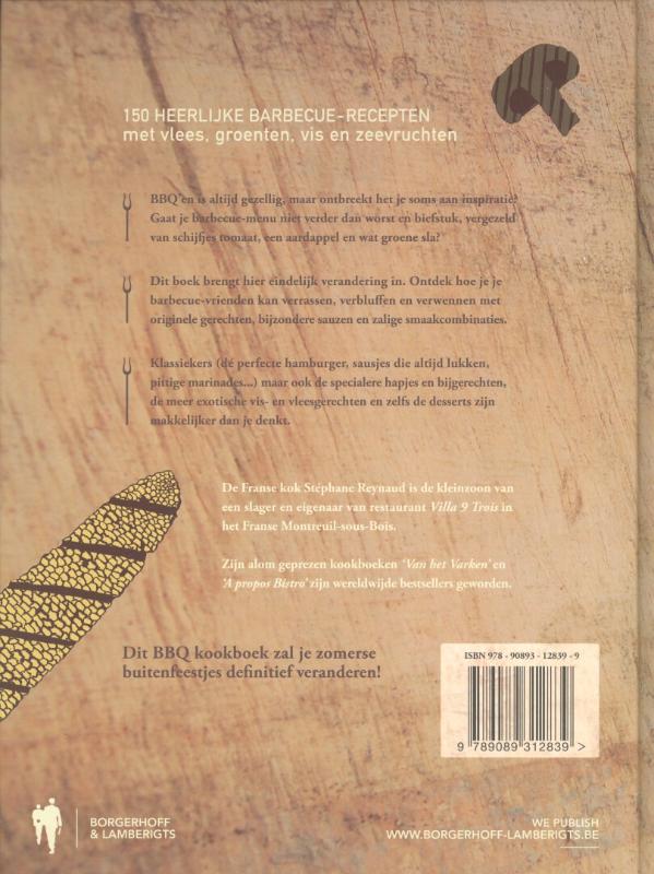 Barbecue en plancha achterkant