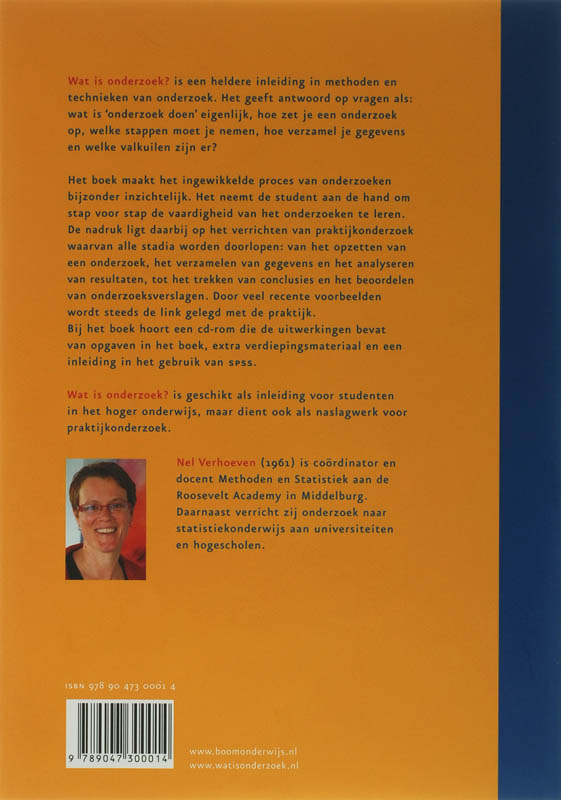 Wat is onderzoek? Wat is onderzoek? achterkant