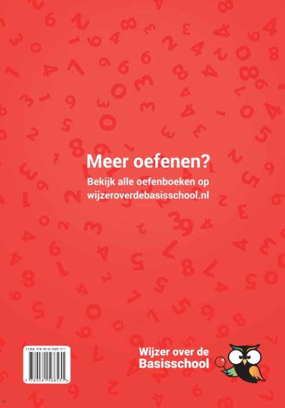 Rekenen / Groep 5 - 1e helft schooljaar / Oefenboek / Aandacht voor Rekenen achterkant