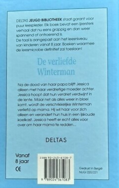 De verliefde Winterman / Jeugd bibliotheek achterkant