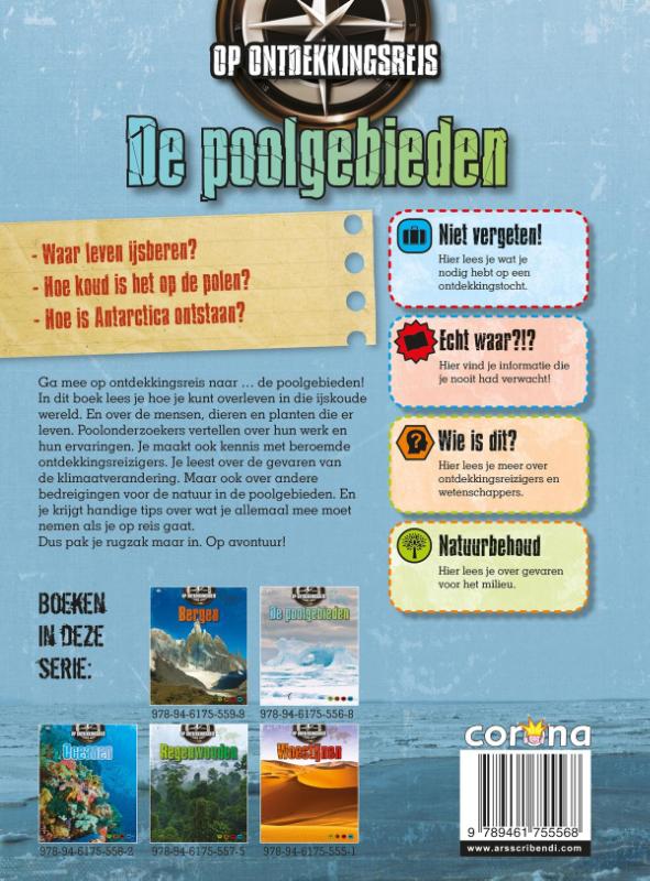 De Poolgebieden / Op Ontdekkingsreis! achterkant