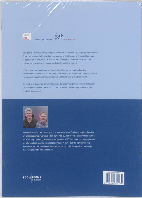 Proactive Nursing achterkant