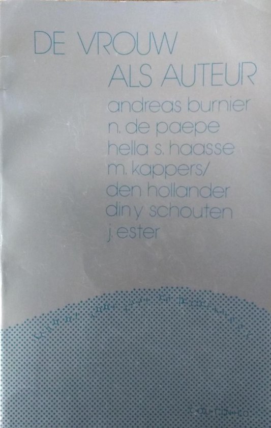 De Vrouw als auteur