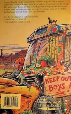 De katten van Kruisem / Davidsfonds/Infodok-kinderboeken achterkant