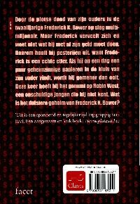 Het duistere geheim van Frederick K. Bower achterkant