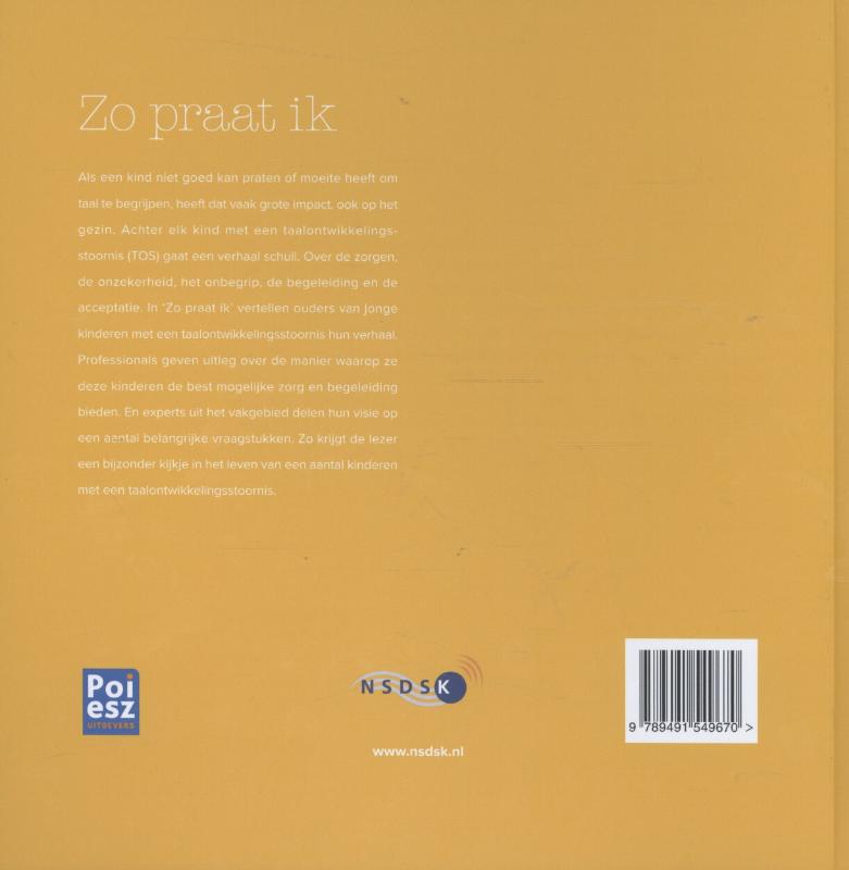 Zo praat ik achterkant
